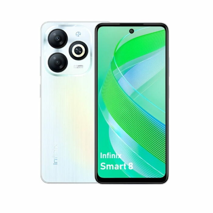 Smartphone infinix smart 8 (4+128go) blanc - smart 8 blanc frt