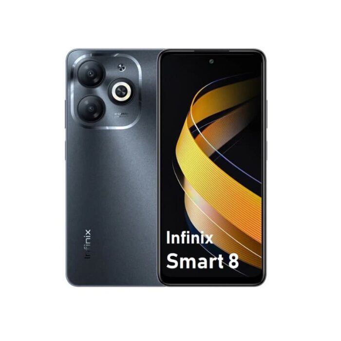 Smartphone infinix smart 8 (4+128go) noir - smart 8 noir frt