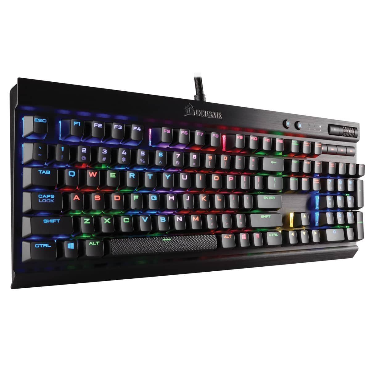 Clavier Gaming Corsair K70 RGB Rapidfire - Switches Cherry MX Speed - WIKI  High Tech Provider