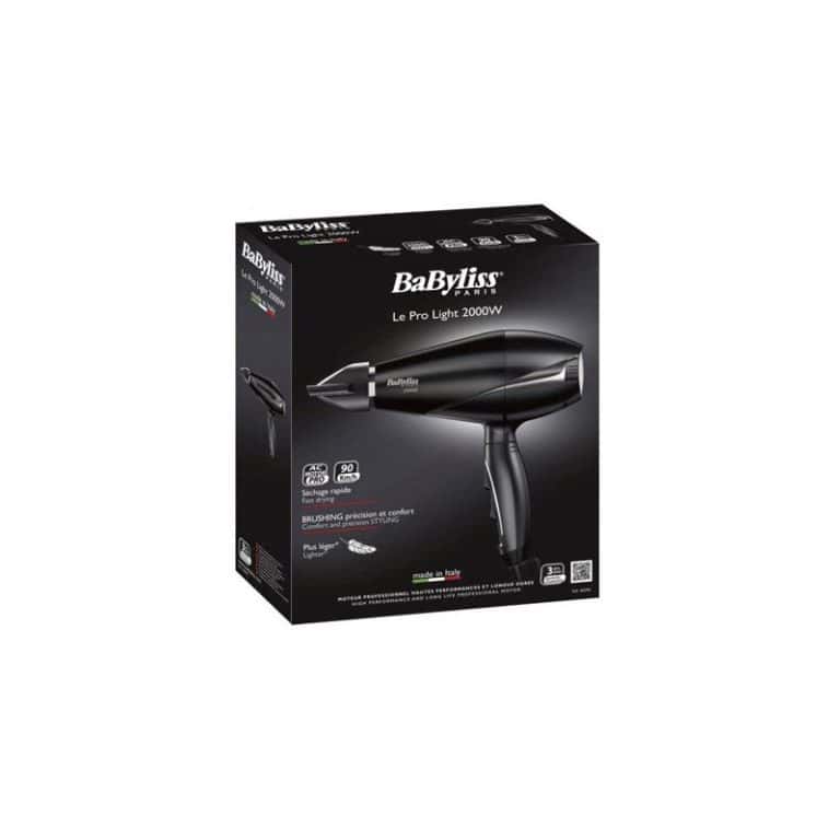 Seche Cheveux BaByliss 6604E Noir WIKI High Tech Provider