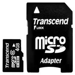 Carte Mémoire Micro Sd Transcend 4Go - WIKI High Tech Provider