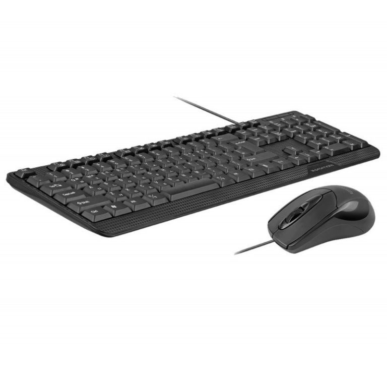 Ensemble Clavier + Souris PROMATE COMBO KM1 Noir Ensemble Clavier + Souris PROMATE COMBO KM1 Noir – Image 3