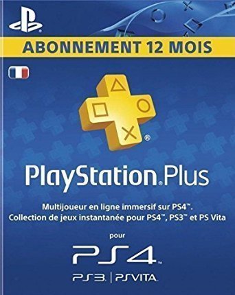 PS4 Carte PlayStation Plus -Abonnement 12mois - WIKI High Tech Provider