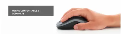 Souris M185 forme