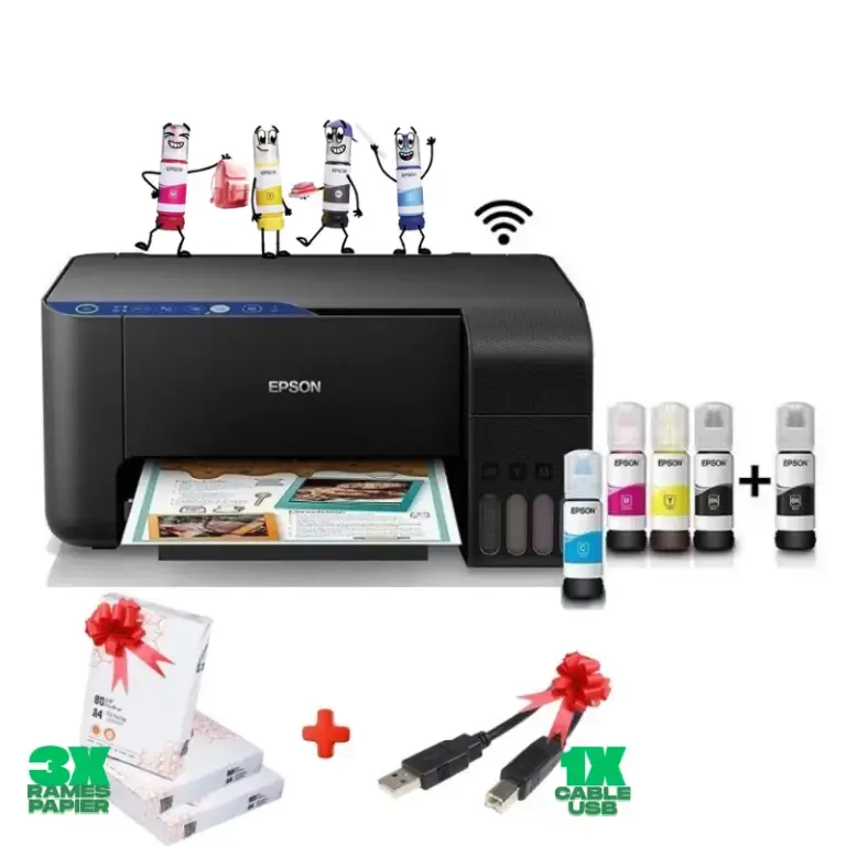 Epson L3251 EcoTank WIFI – Imprimante (3en1) Couleur Epson EcoTank L3251