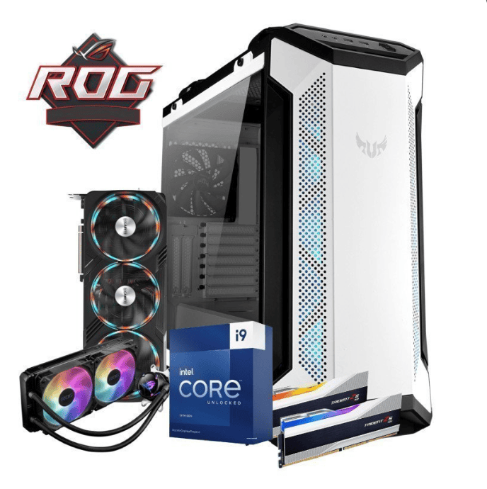 PC GAMER ROG - I9-13900KF - RTX 4080 - 32G DDR5 - 1T NVME - WIKI