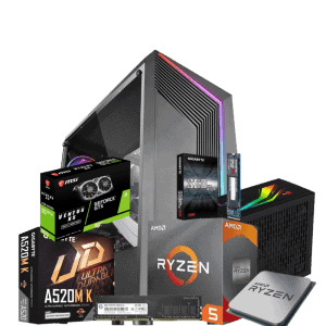 PC GAMING FEDORA RYZEN 5-3600 GTX1650 4G 8G 256 SSD