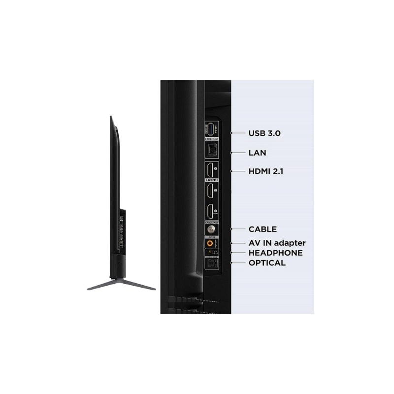 TV TCL UHD 4K 50 QLED C645 SMART ANDROID à bas prix | Electro Tounes