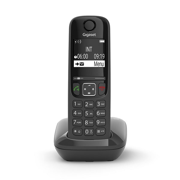 Téléphone Fixe Sans Fil Gigaset AS690 Noir - WIKI High Tech Provider