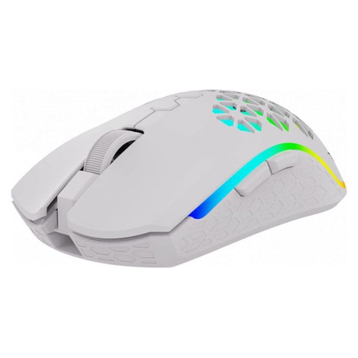 SOURIS GAMER AQIRYS POLARIS DOUBLE MODE RGB - BLANC - WIKI High