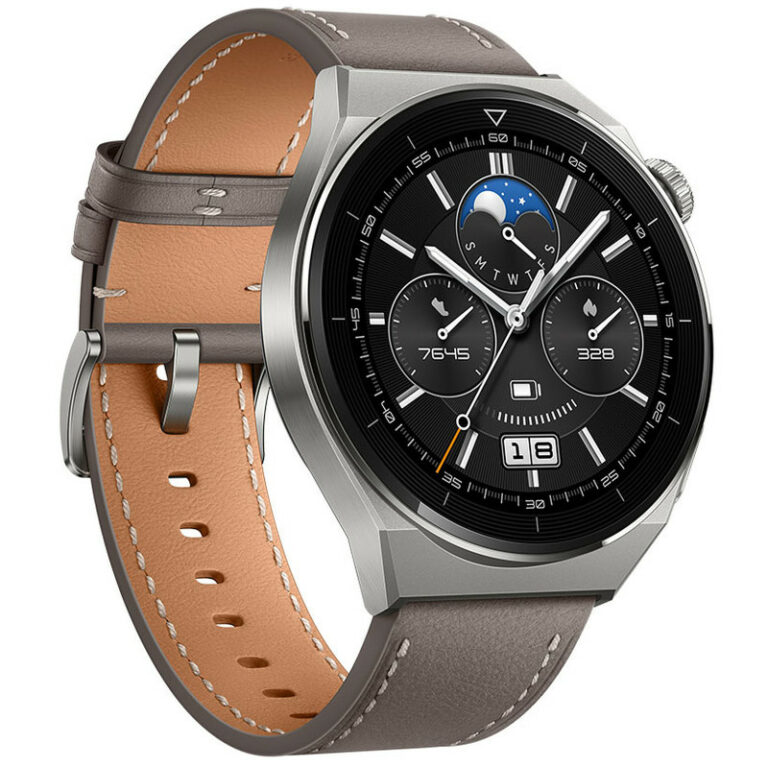 MONTRE CONNECTEE HUAWEI WATCH GT 3 PRO 46 6 MM CUIR WIKI High Tech Provider