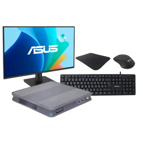 Pack Versus V-BOX Celeron N2840 4Go 240Go Noir Pack Versus