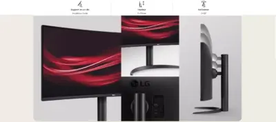 LG Curved 34WP65CP size