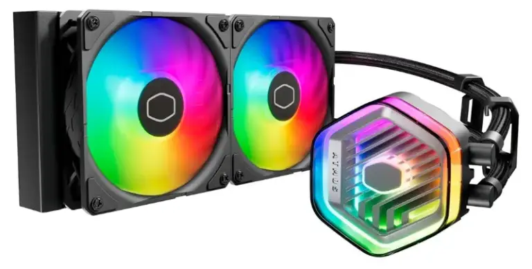 Cooler Master MASTERLIQUID 240 ATMOS WaterCooling ARGB Noir Cooler Master MASTERLIQUID 240 ATMOS WaterCooling ARGB Noir – Image 2