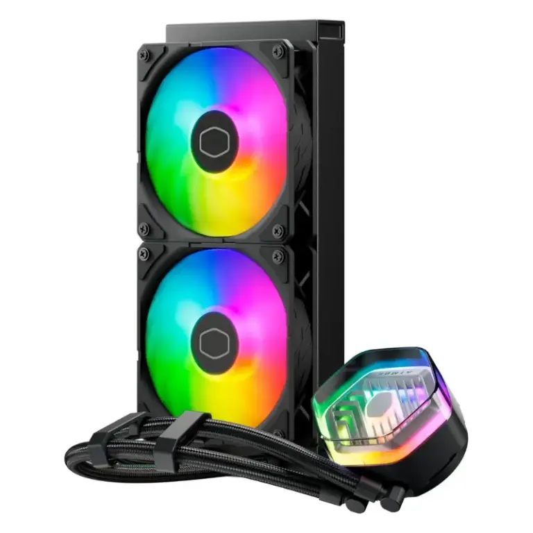 Cooler Master MASTERLIQUID 240 ATMOS WaterCooling ARGB Noir Cooler Master MASTERLIQUID 240 ATMOS WaterCooling ARGB Noir – Image 3