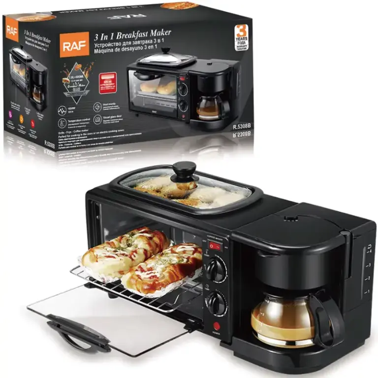 RAF R.5308B - Four Multifonction 3en1 9L 1050W Noir RAF R.5308B