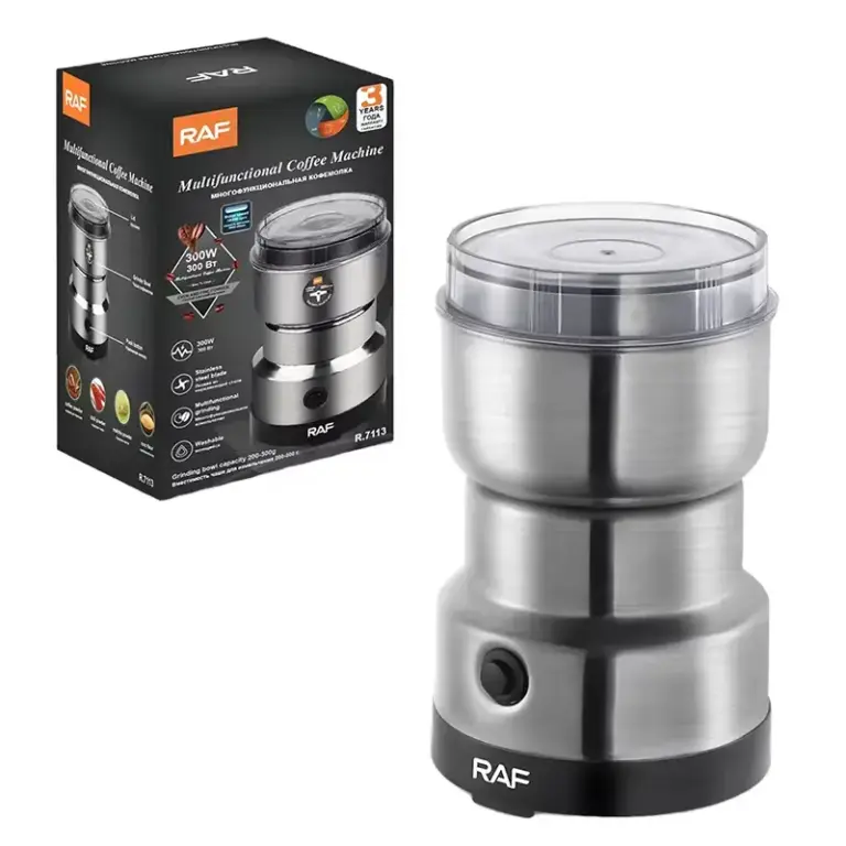 RAF R.7113 - Moulin À Épices et Café 300W Chrome RAF R.7113