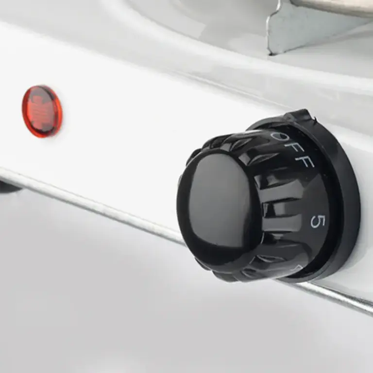 RAF R.8020B - Plaque De Cuisson Électrique 2 Feux 2000W Blanc RAF R.8020B - Plaque De Cuisson Électrique 2 Feux 2000W Blanc – Image 3