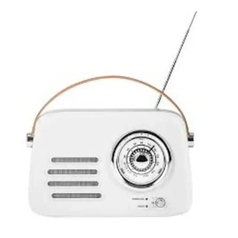 Radio Haut-parleur best sound T10/ Blanc Radio Haut-parleur best sound T10