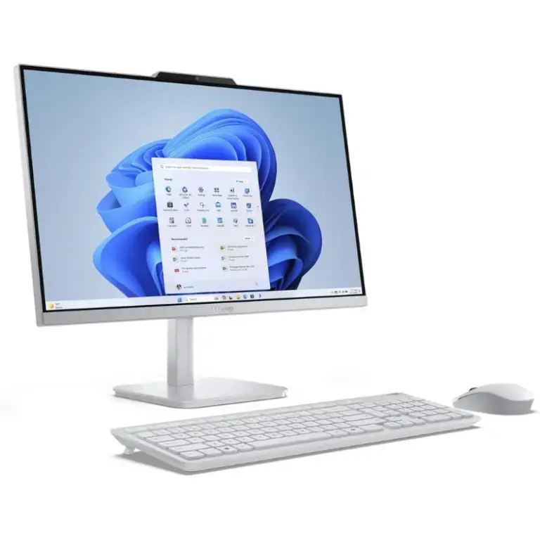 All In One Lenovo A100 Pc de Bureau N100 23.8" 8Go 256Go Gris All In One Lenovo A100