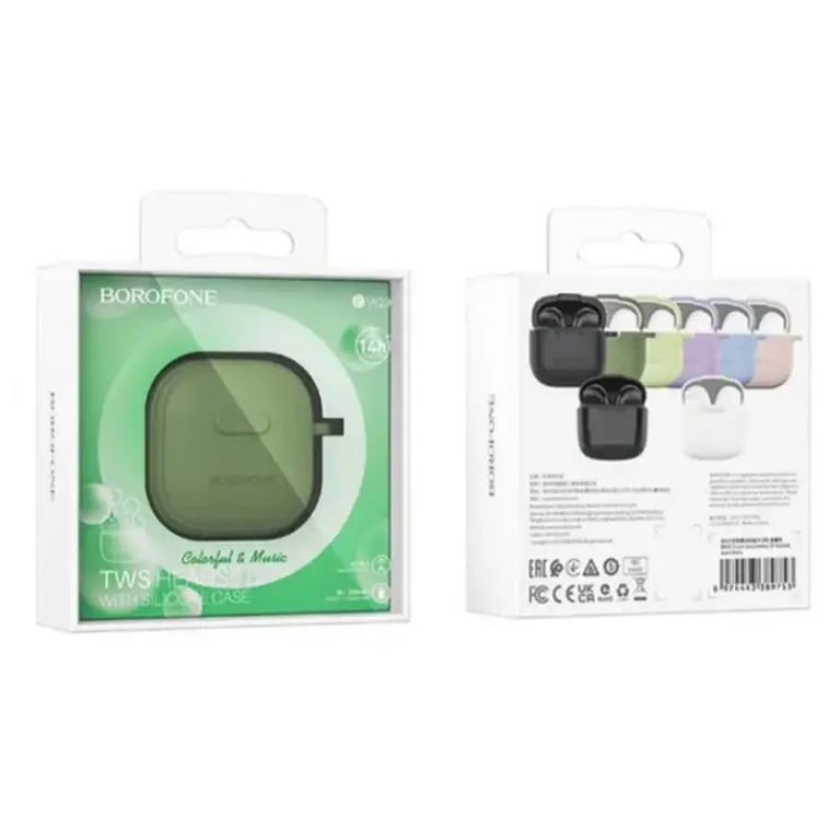 Borofone BW29 Écouteurs Sans Fil Bluetooth Vert Borofone BW29