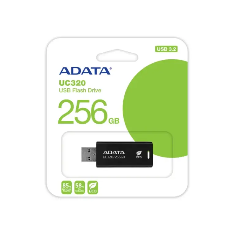 Clé USB Adata UC320 128Go USB 3.2 Noir Clé USB