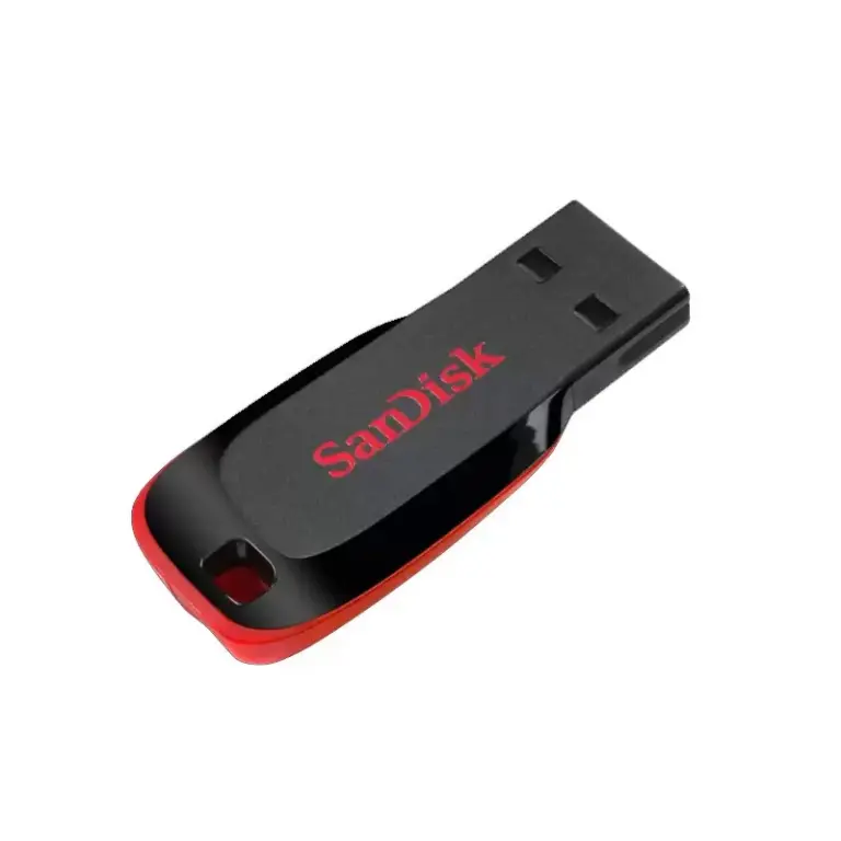 Clé USB SANDISK Cruzer Blade 16Go USB 2.0 - Noir & Rouge Clé USB