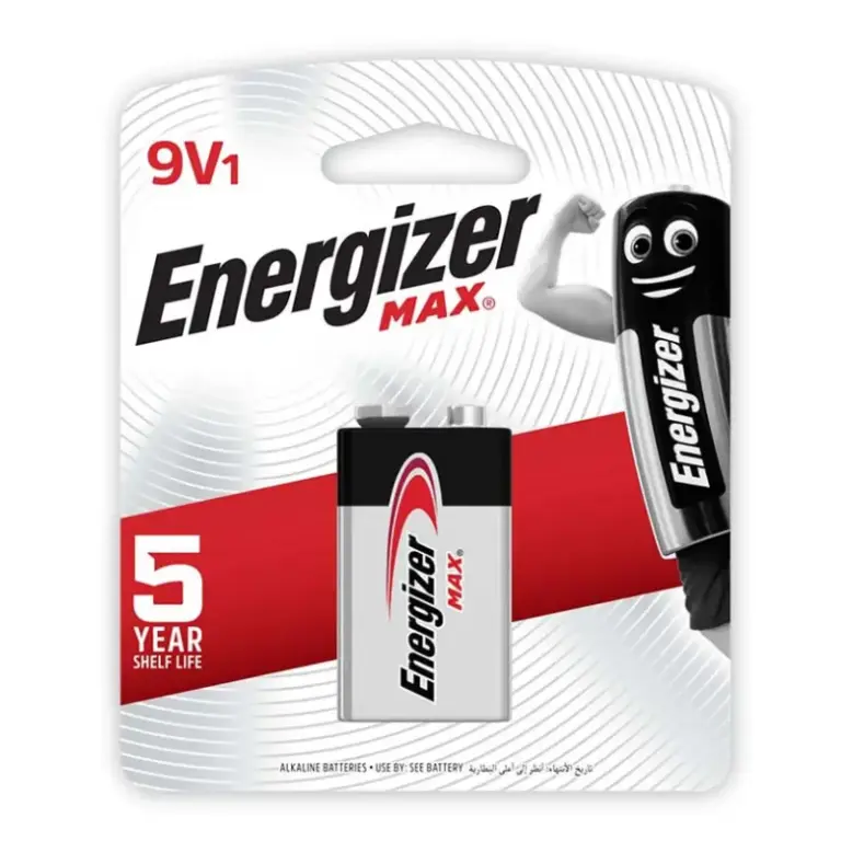 Pile Energizer Max 9V Alkaline 522 Pile Energizer