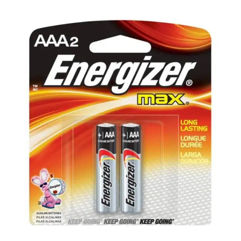 Piles Energizer Max AAA E92BP2 Lot de 2 Piles Energizer