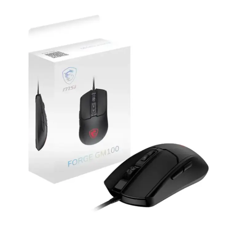 Souris Gamer Filaire MSI FORGE GM100 RGB - Noir Souris Gamer