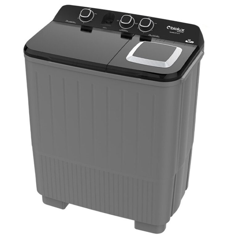 LAVE LINGE SEMI-AUTOMATIQUE BIOLUX MDT101S 10KG - SILVER LAVE LINGE SEMI-AUTOMATIQUE BIOLUX MDT101S 10KG - SILVER