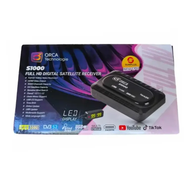 ORCA S1000 Récepteur Numérique HD 1080p ORCA S1000